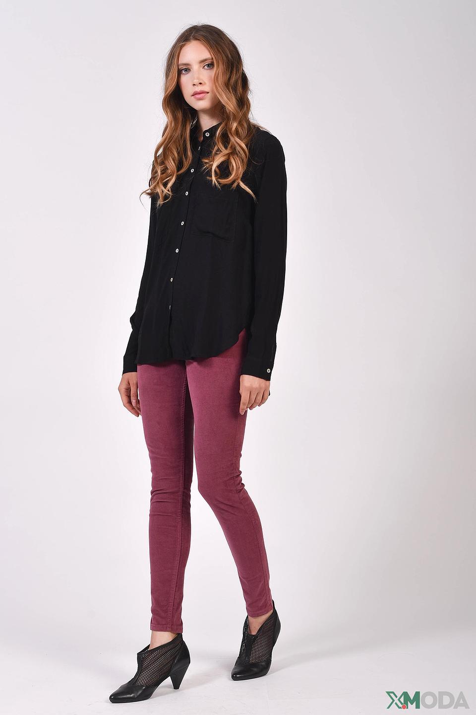 Брюки Alcott вельветовые бордовые