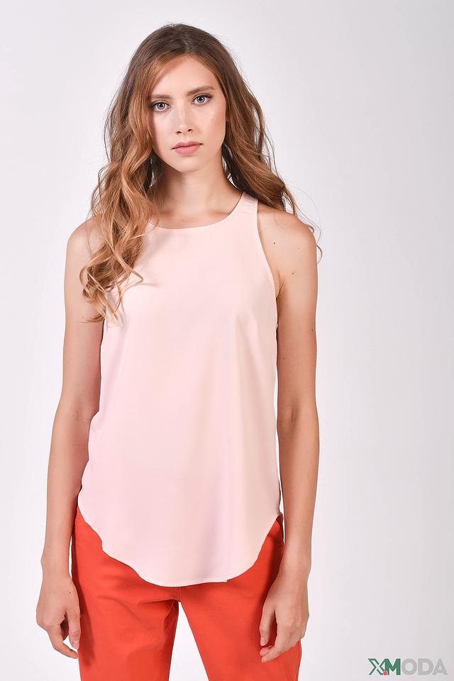 Блуза Alcott женская розовая без рукавов