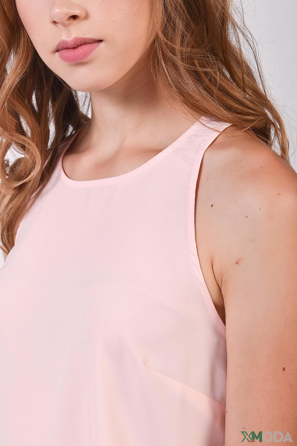 Блуза Alcott женская розовая без рукавов