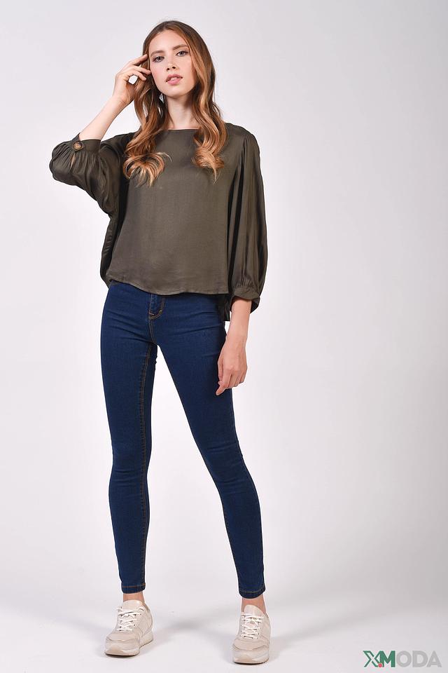 Брюки скинни Alcott синие