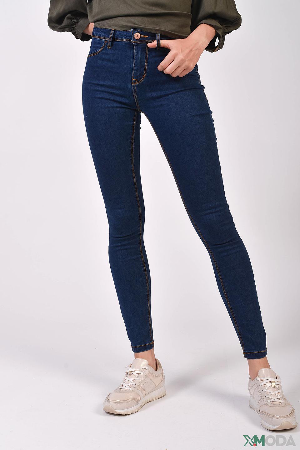 Брюки скинни Alcott синие