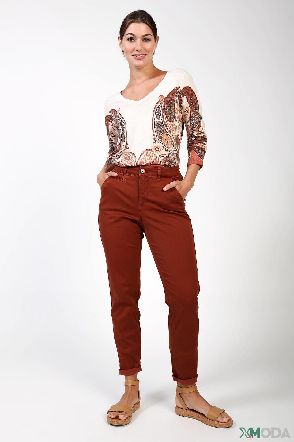 Пуловер Oui с принтом пейсли