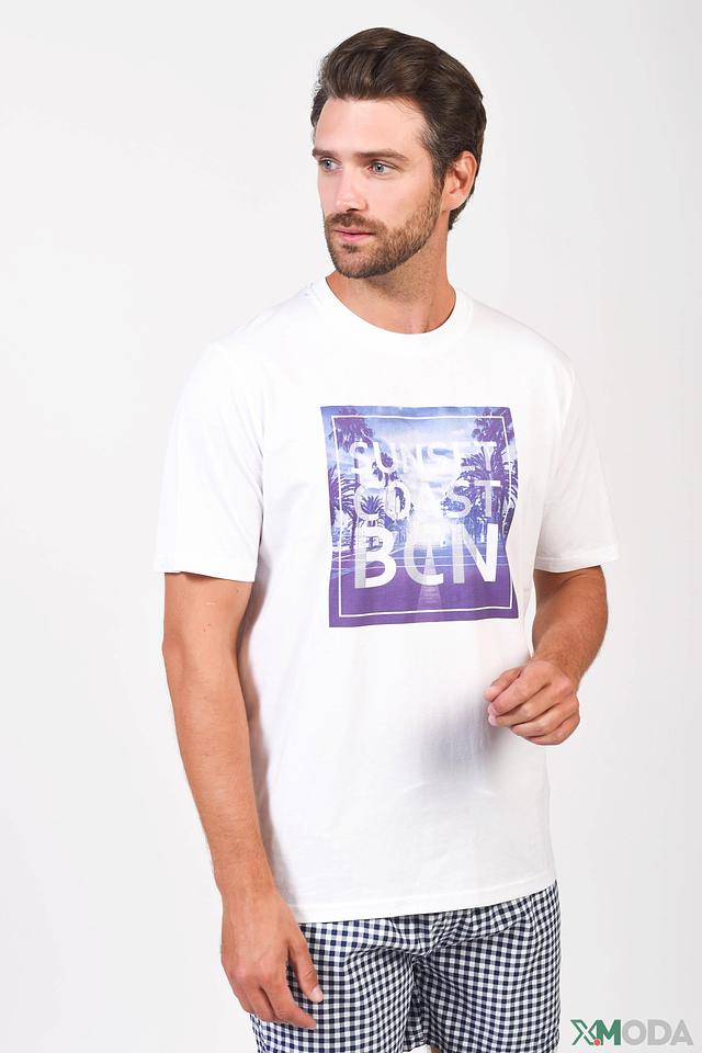 Футболка Casa Moda с принтом