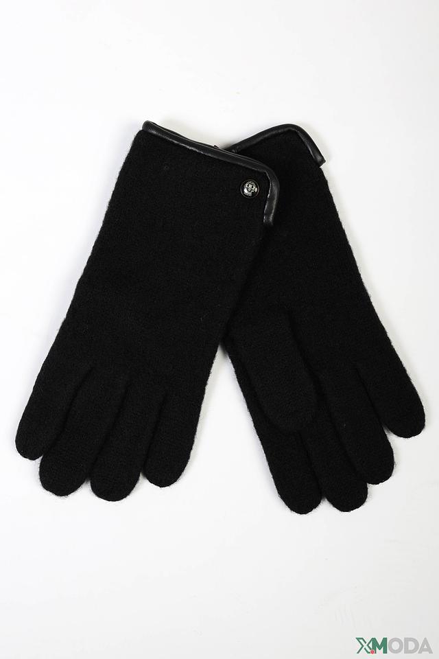 Перчатки Roeckl чёрные шерстяные