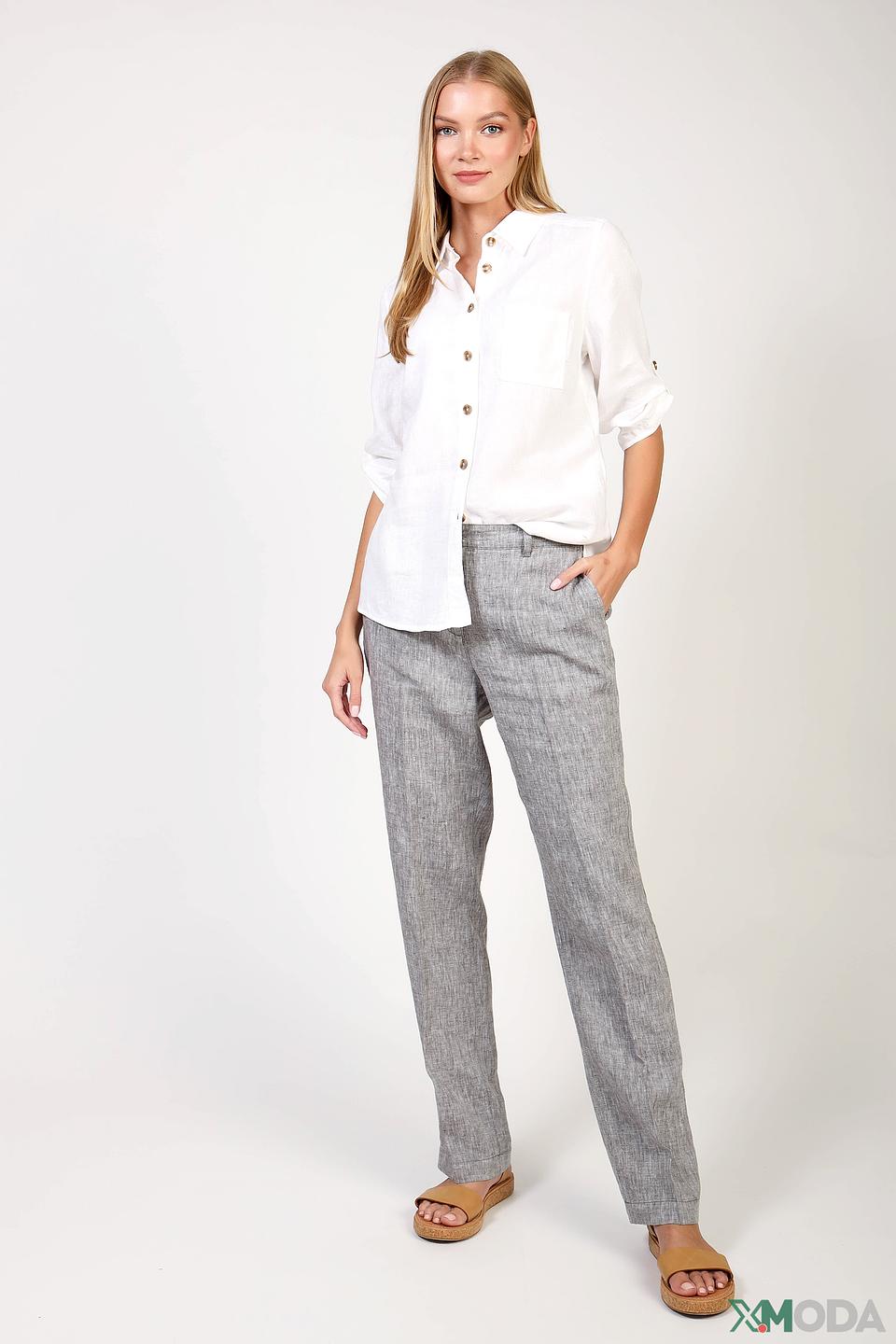 Брюки классические Olsen серые