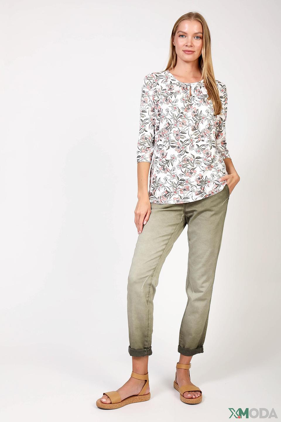Блуза Taifun с цветочным принтом