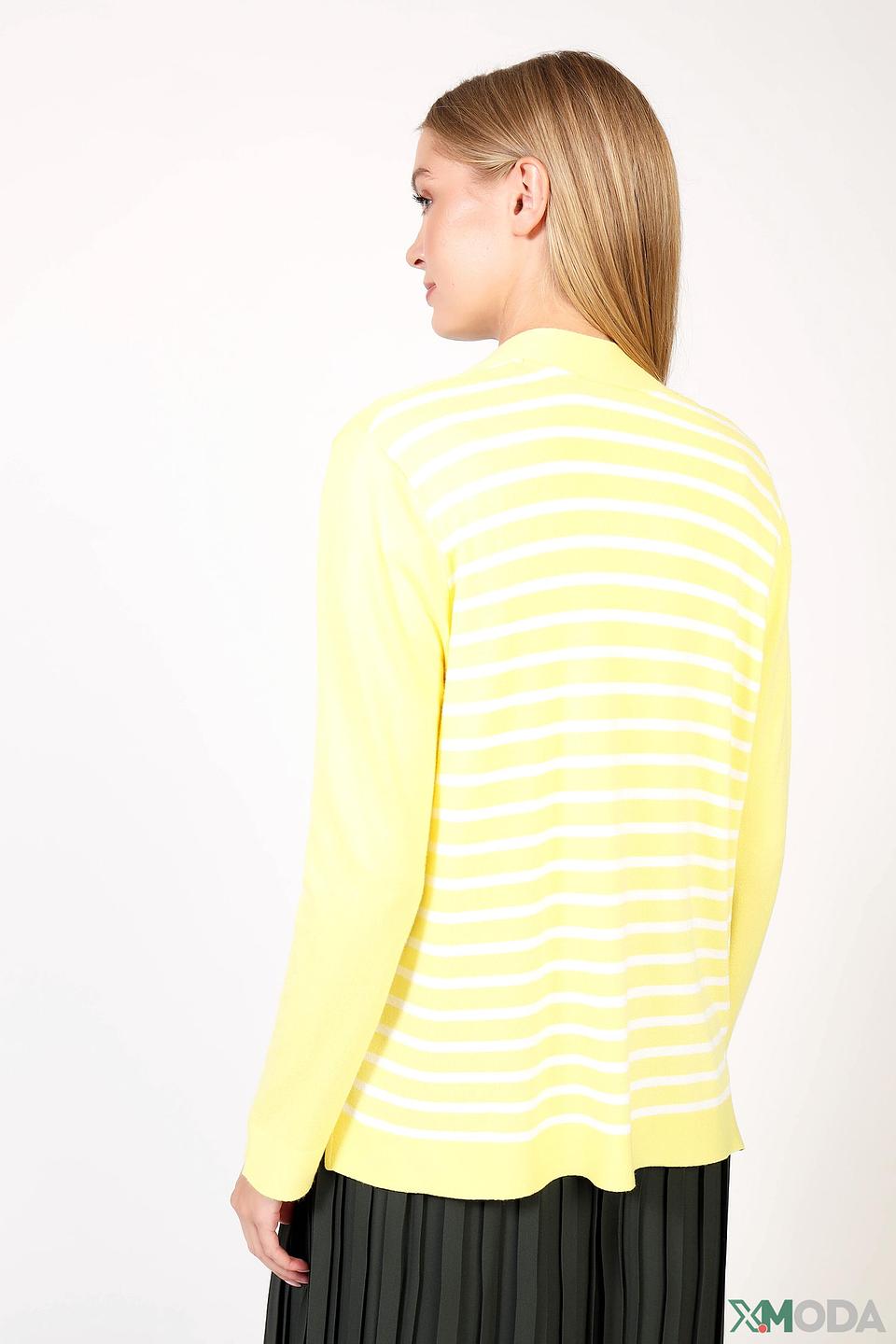 Кардиган Gerry Weber в полоску жёлтый