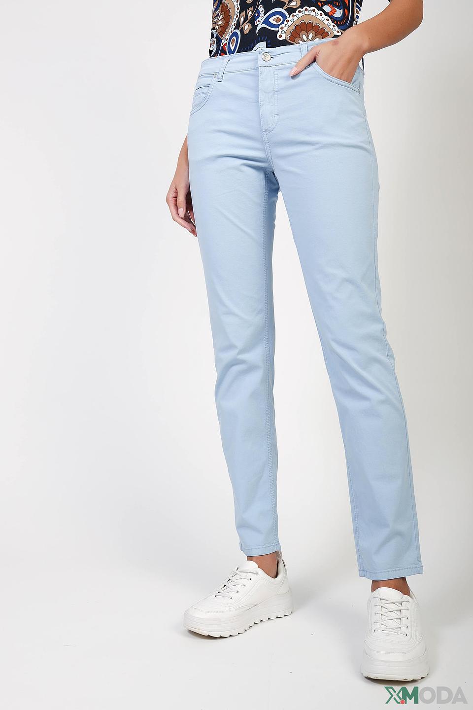 Брюки Angels голубые прямые