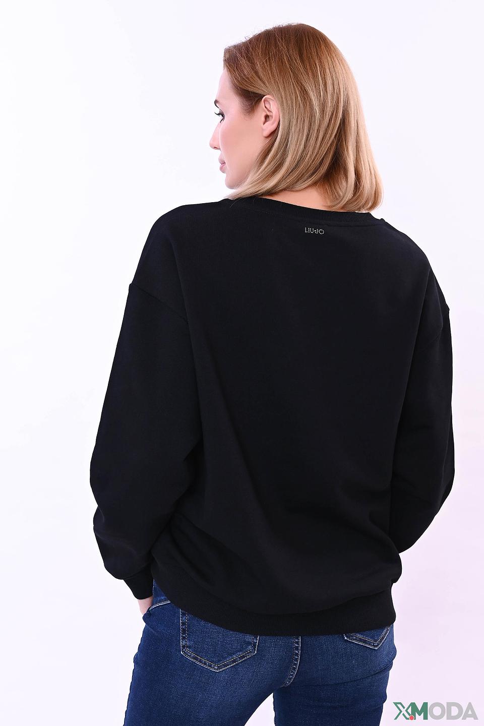 Джемпер Liu-Jo Jeans с логотипом чёрный