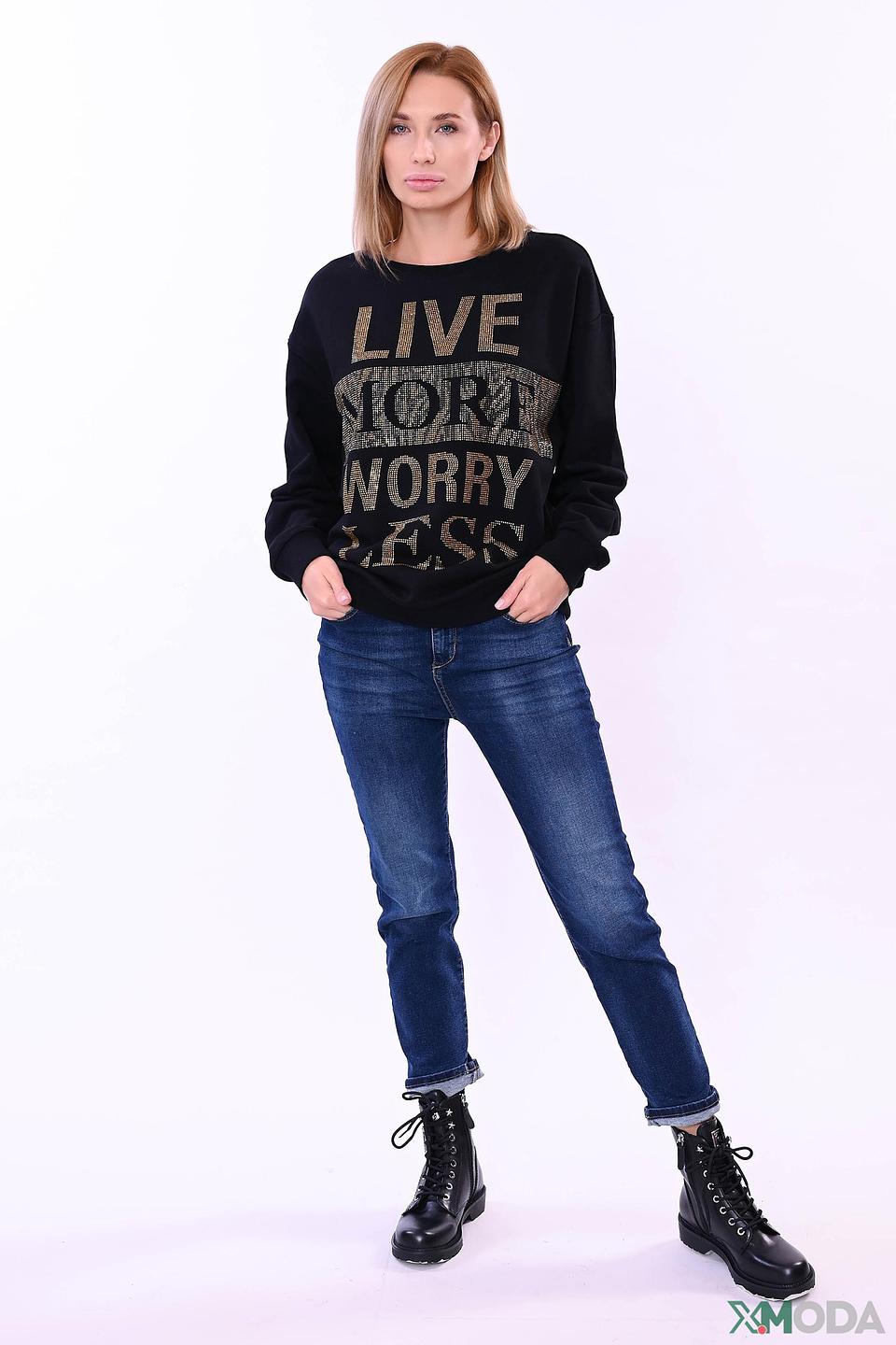 Джемпер Liu-Jo Jeans с логотипом чёрный