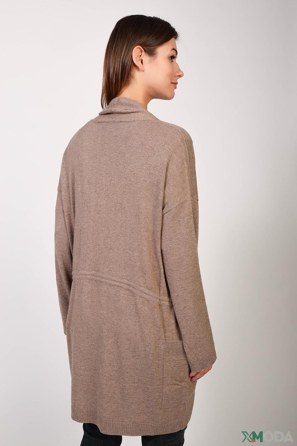 Жакет Oui вязаный бежевый