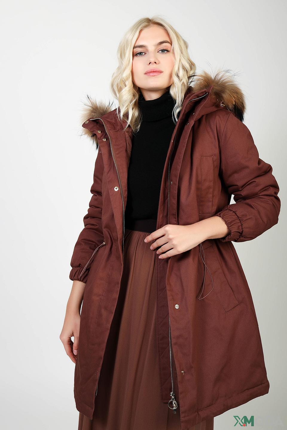 Пальто Penny Black Grey терракотовое