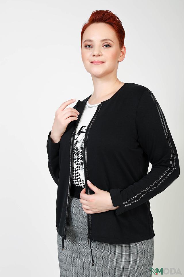 Жакет Rabe collection чёрный с декором