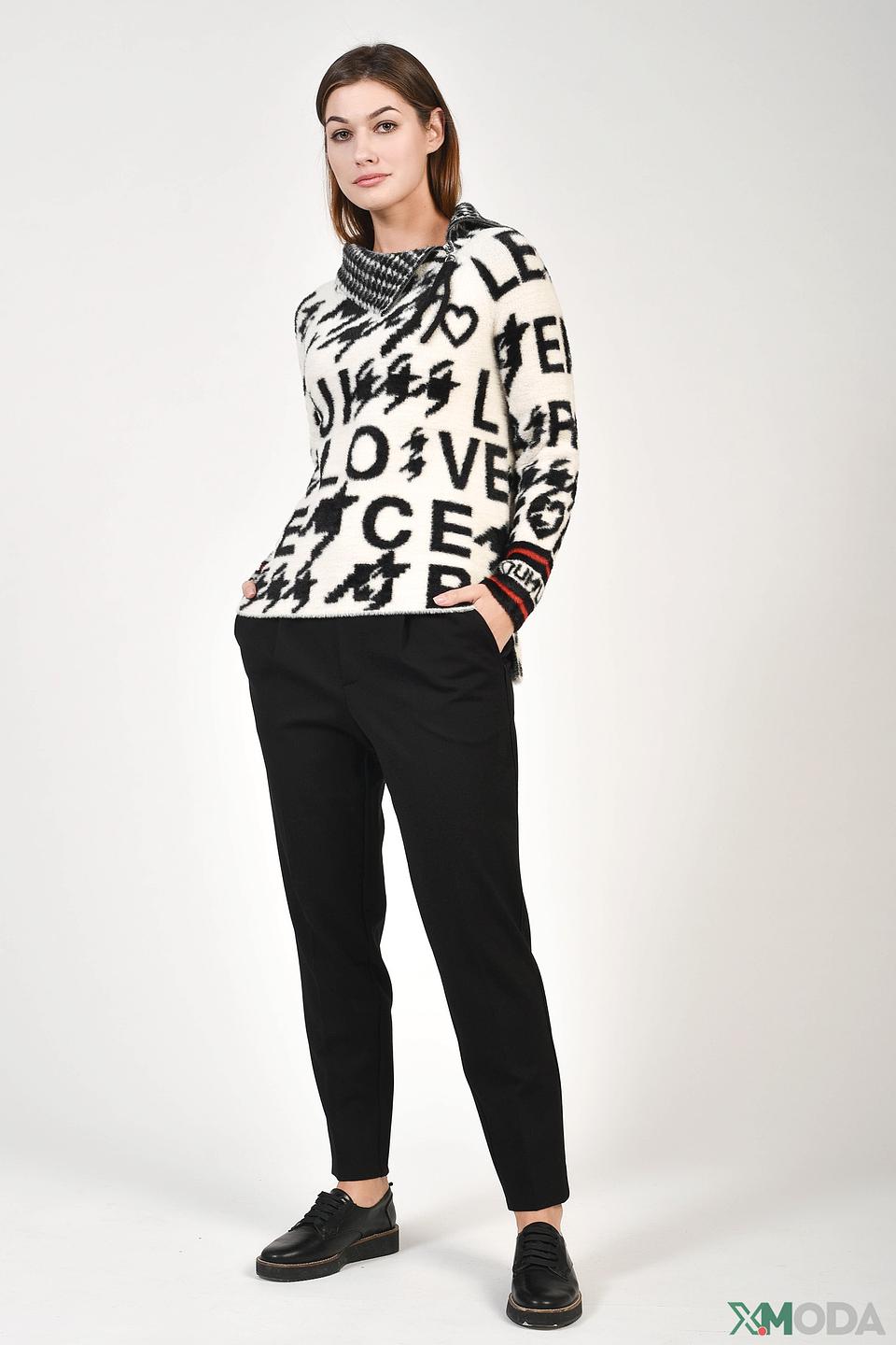 Брюки классические Oui чёрные