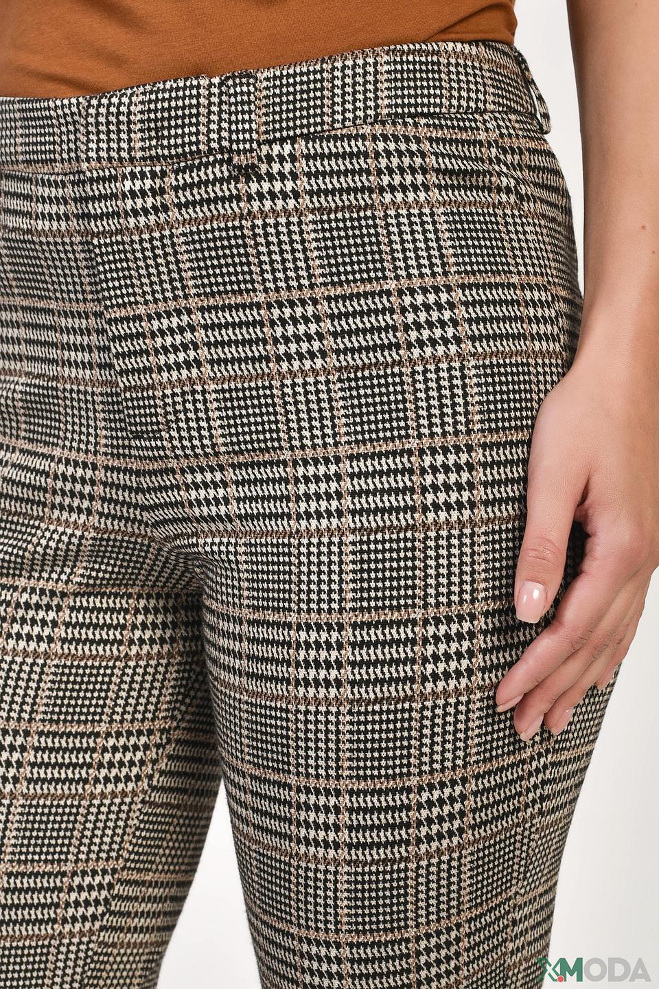 Брюки Oui в клетку