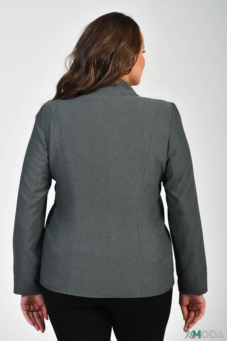 Жакет Frank Walder в клетку серый