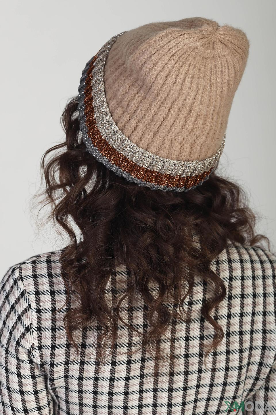 Шапка Seeberger с полосой