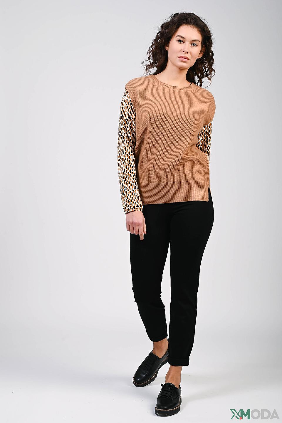 Брюки трик Oui женские черные