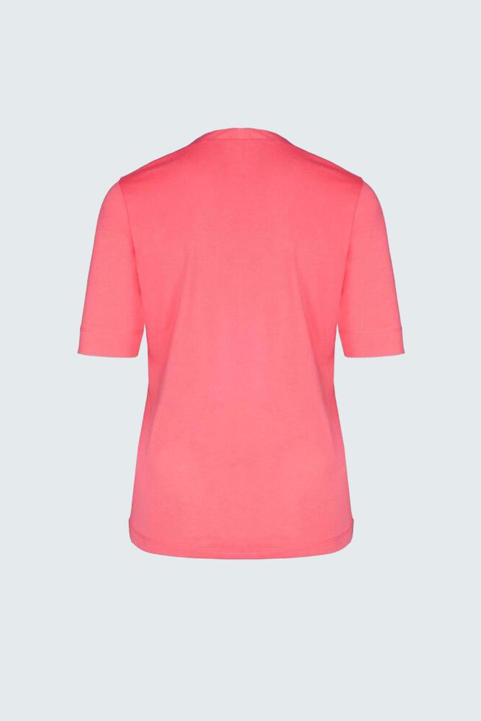 Футболка Bianca V-neck розовая