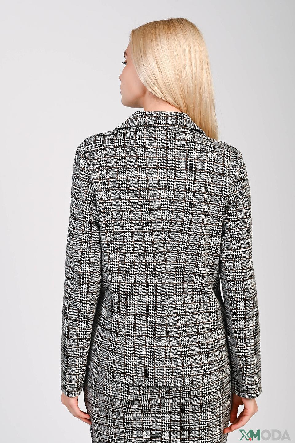 Жакет Betty Barclay в клетку серый