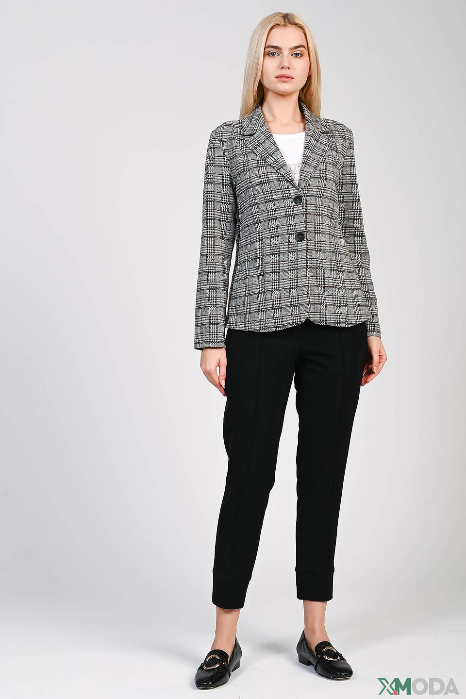 Жакет Betty Barclay в клетку серый