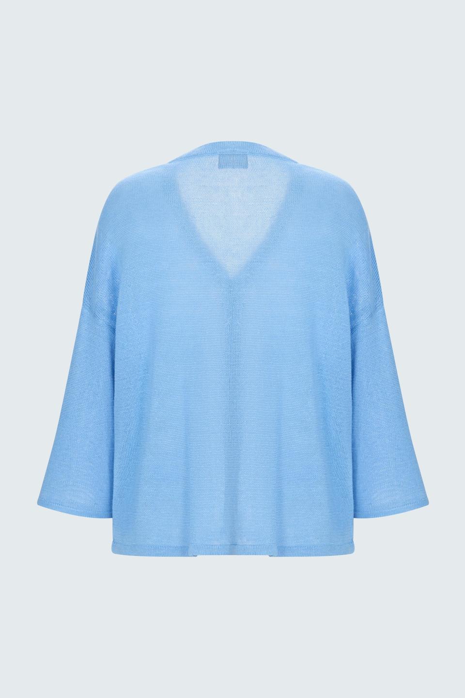 Жакет Rabe collection голубой льняной