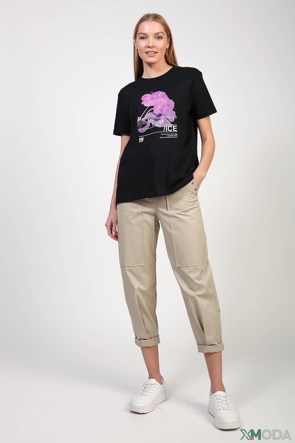 Футболка Ice Play с цветочным принтом