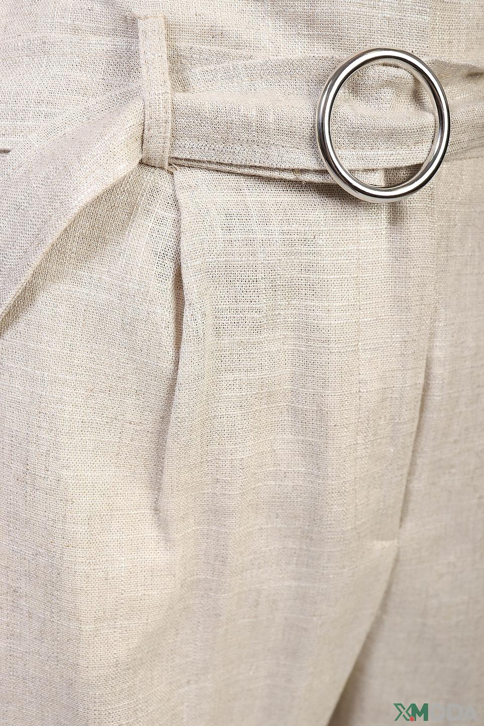 Шорты Icona бежевые с поясом