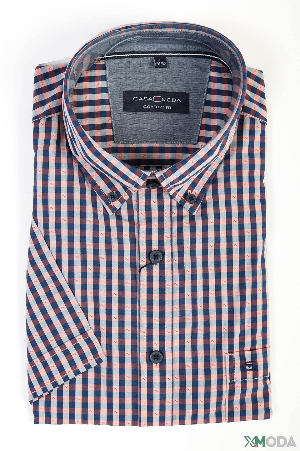 Рубашка кр Casa Moda в клетку