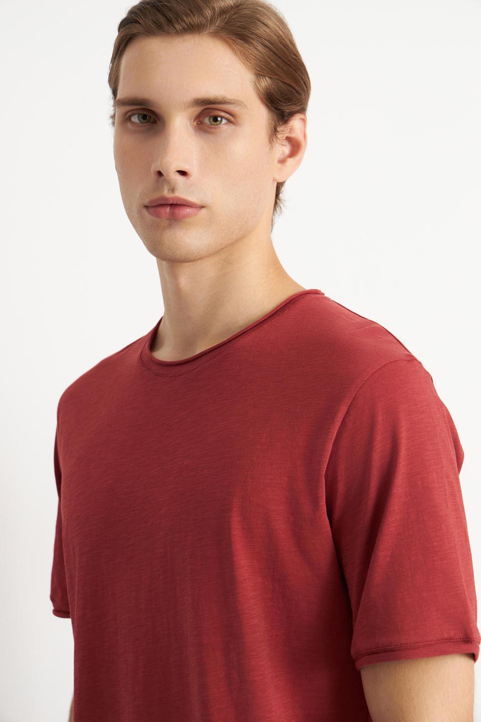 Футболка Marc O Polo терракотового цвета