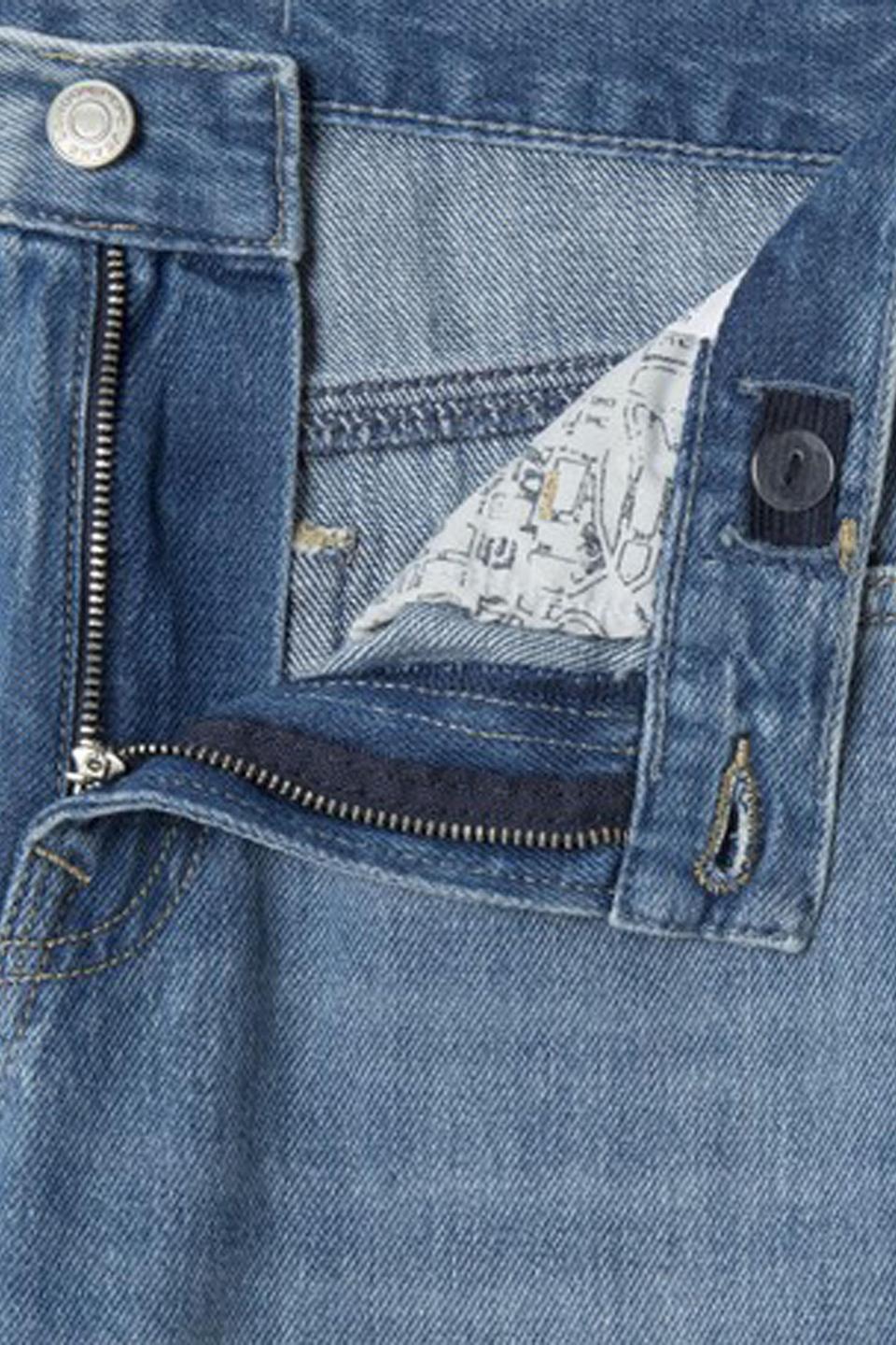 Брюки Pepe Jeans London светло-голубые