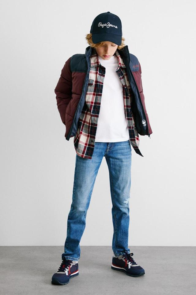 Рубашка в клетку Pepe Jeans London