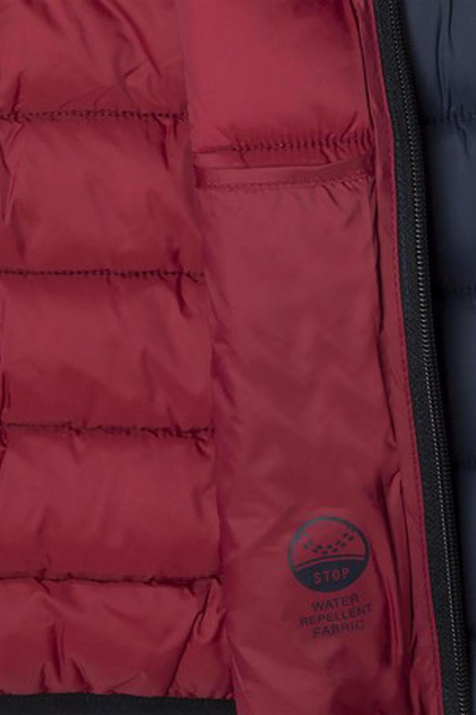 Тёмно-синий стёганый жилет Pepe Jeans London
