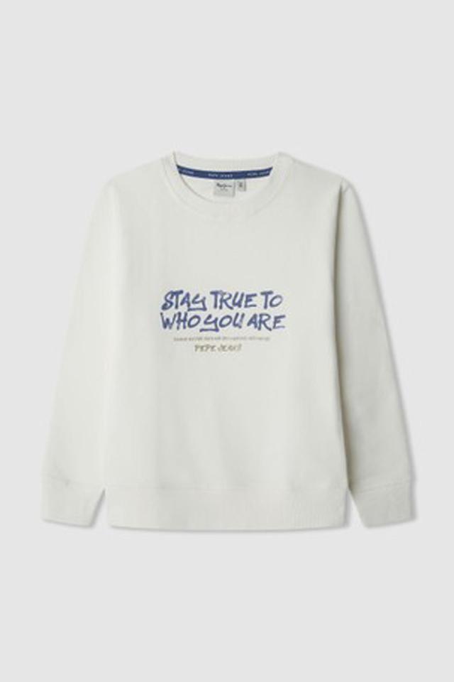 Белый джемпер Pepe Jeans London