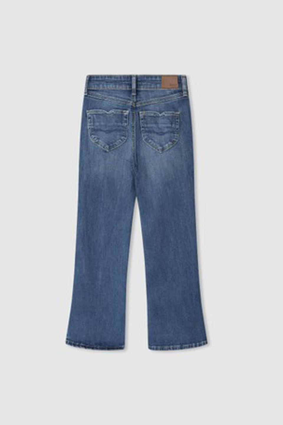 Голубые джинсы клеш Pepe Jeans London