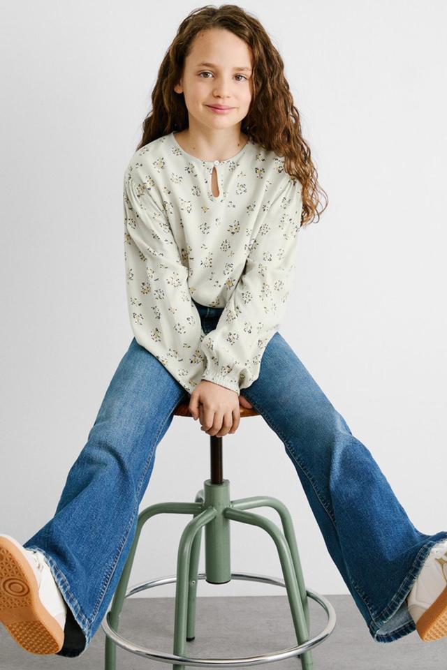 Синие джинсы клеш Pepe Jeans London