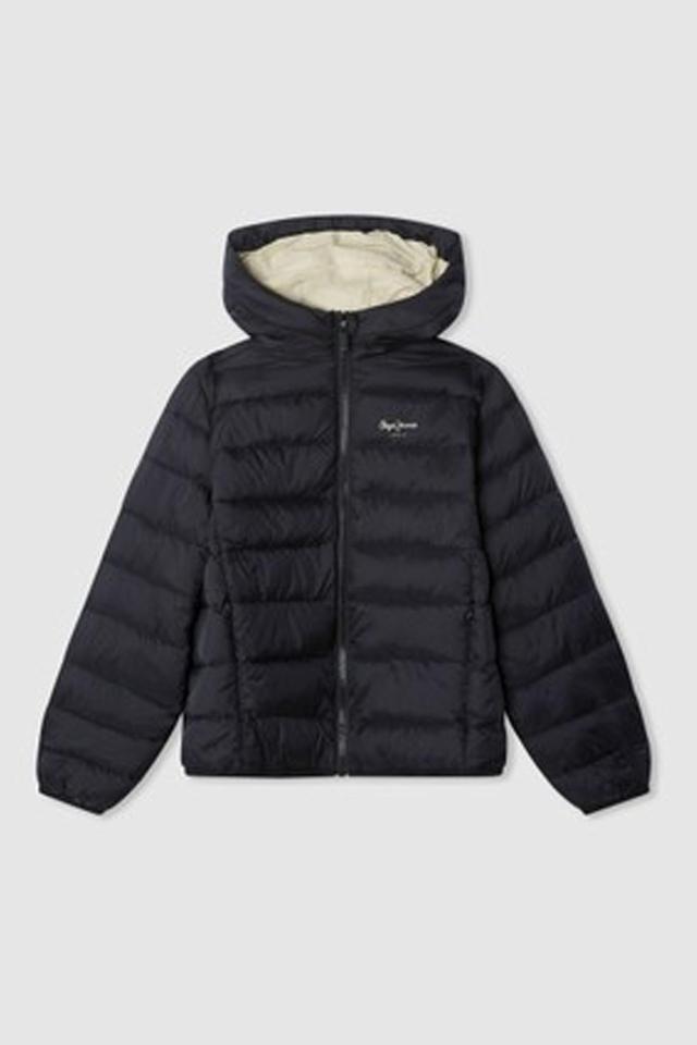Куртка-пуховик Pepe Jeans London тёмно-синего цвета