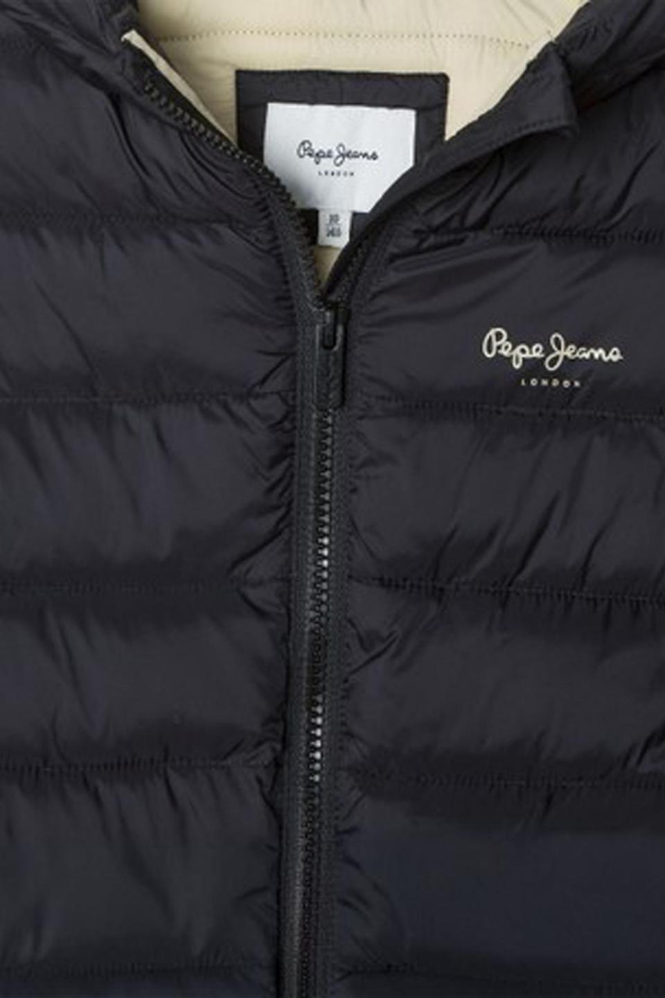 Куртка-пуховик Pepe Jeans London тёмно-синего цвета