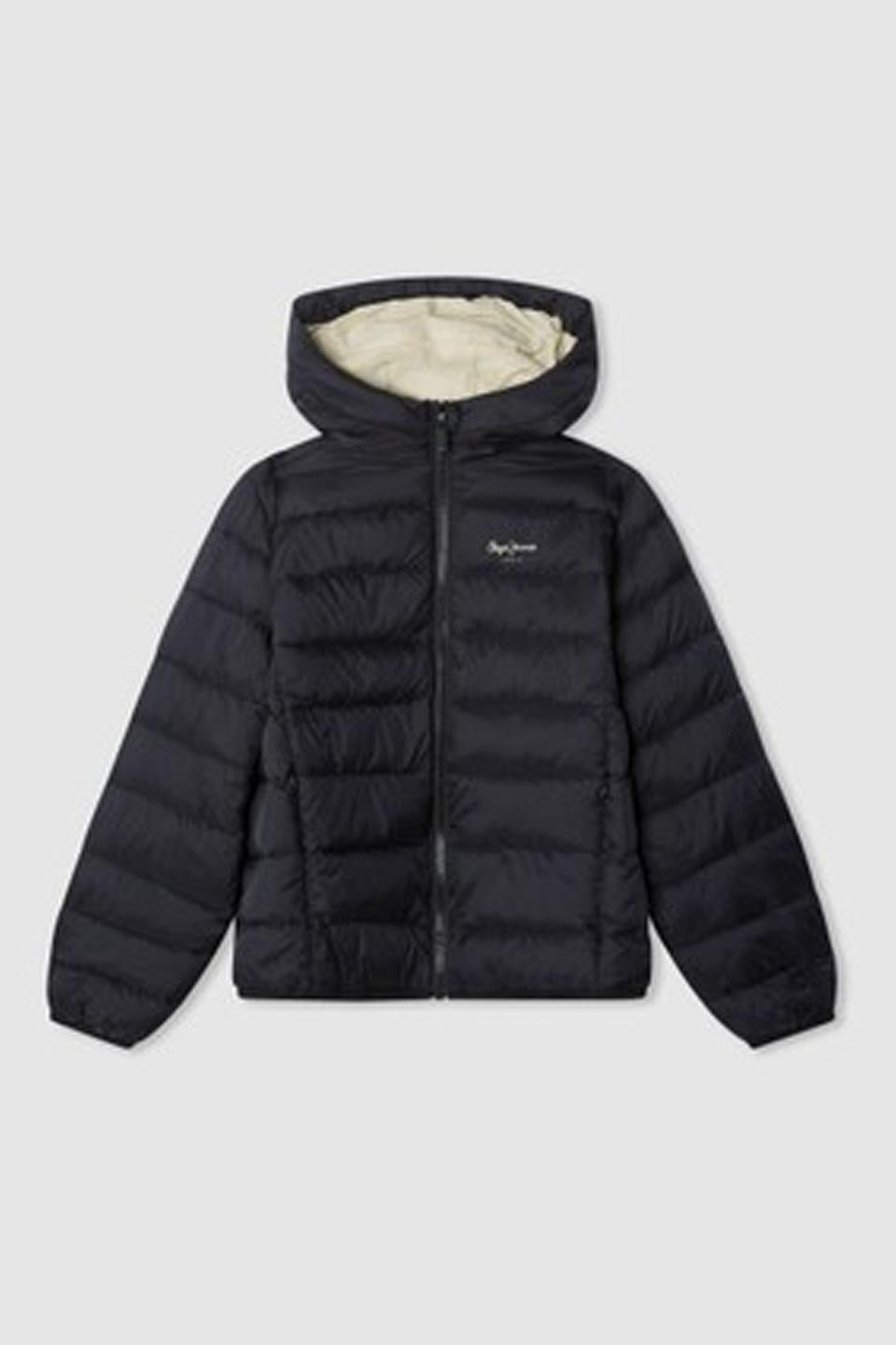 Тёмно-синяя стеганая куртка Pepe Jeans London