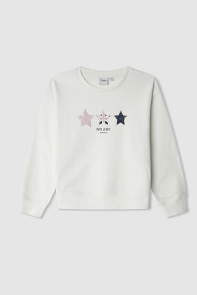 Белый джемпер Pepe Jeans London