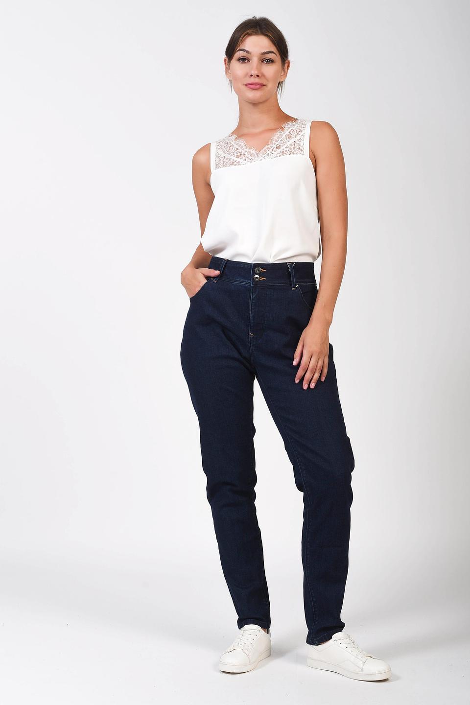 Джинсы Pezzo с высокой талией