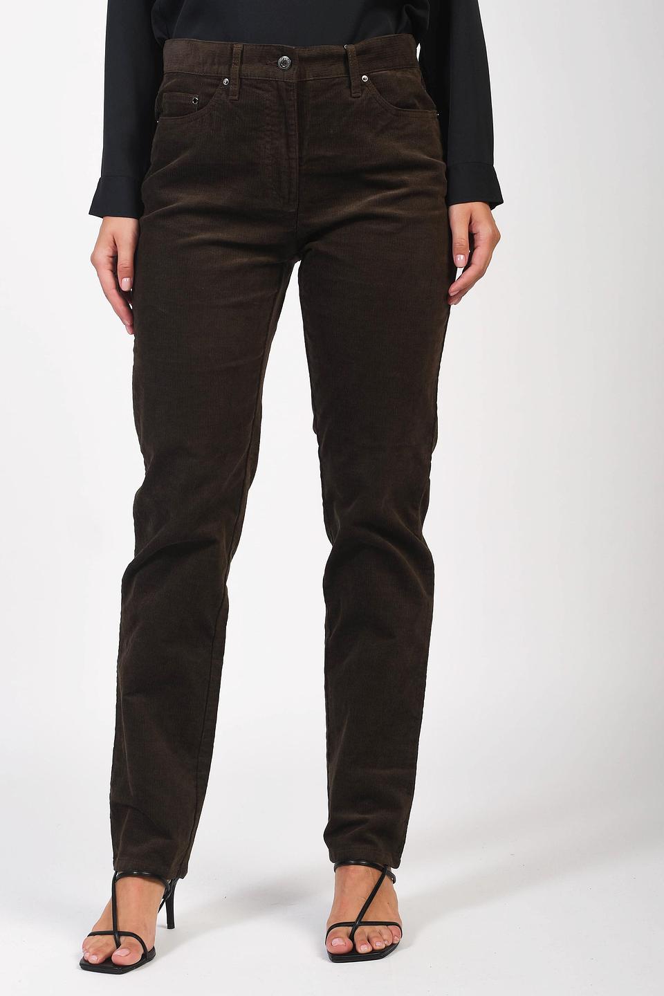 Брюки Pezzo вельветовые коричневые
