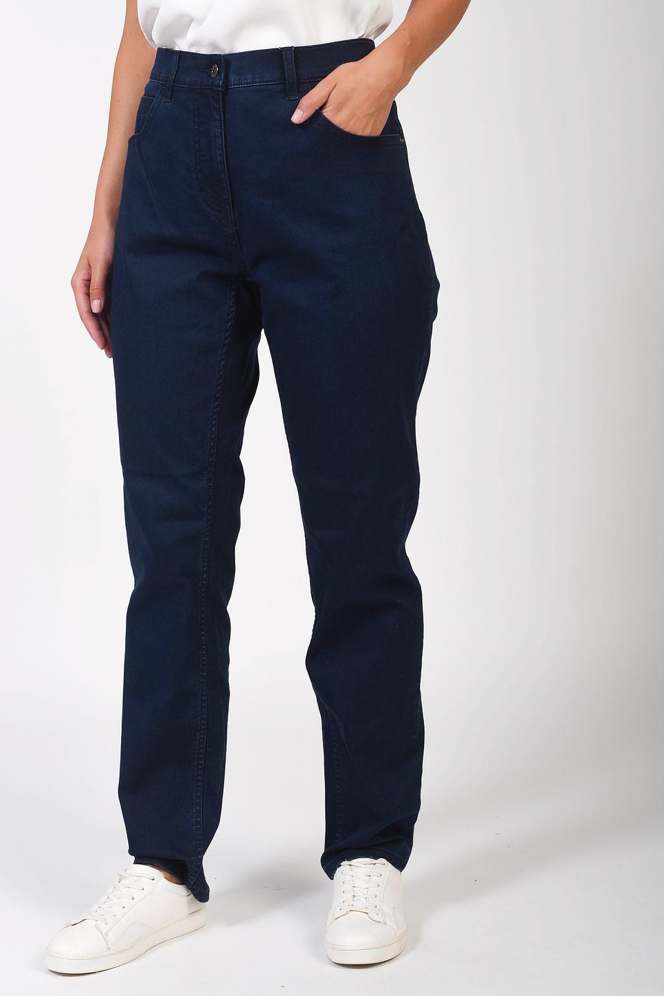 Джинсы Pezzo тёмно-синие прямые