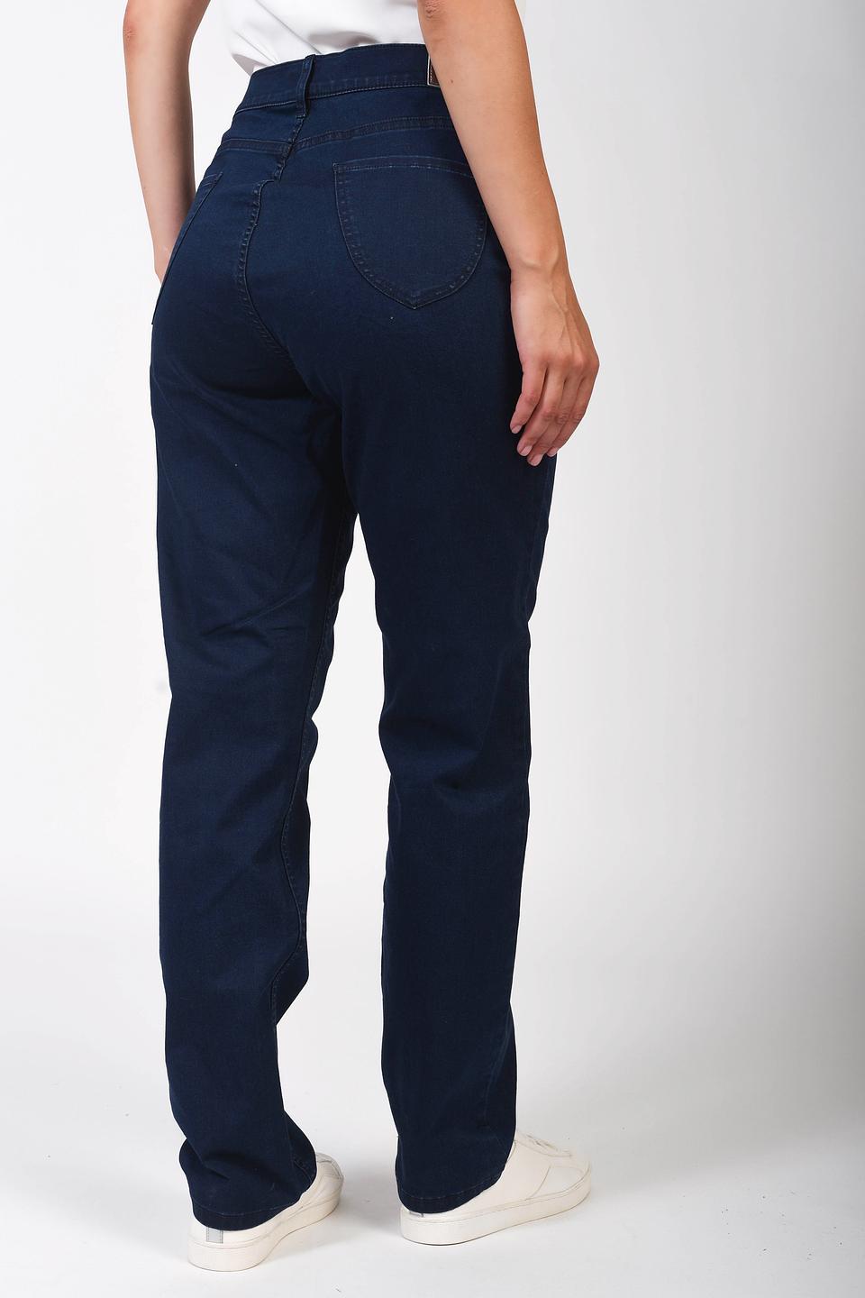 Джинсы Pezzo тёмно-синие прямые