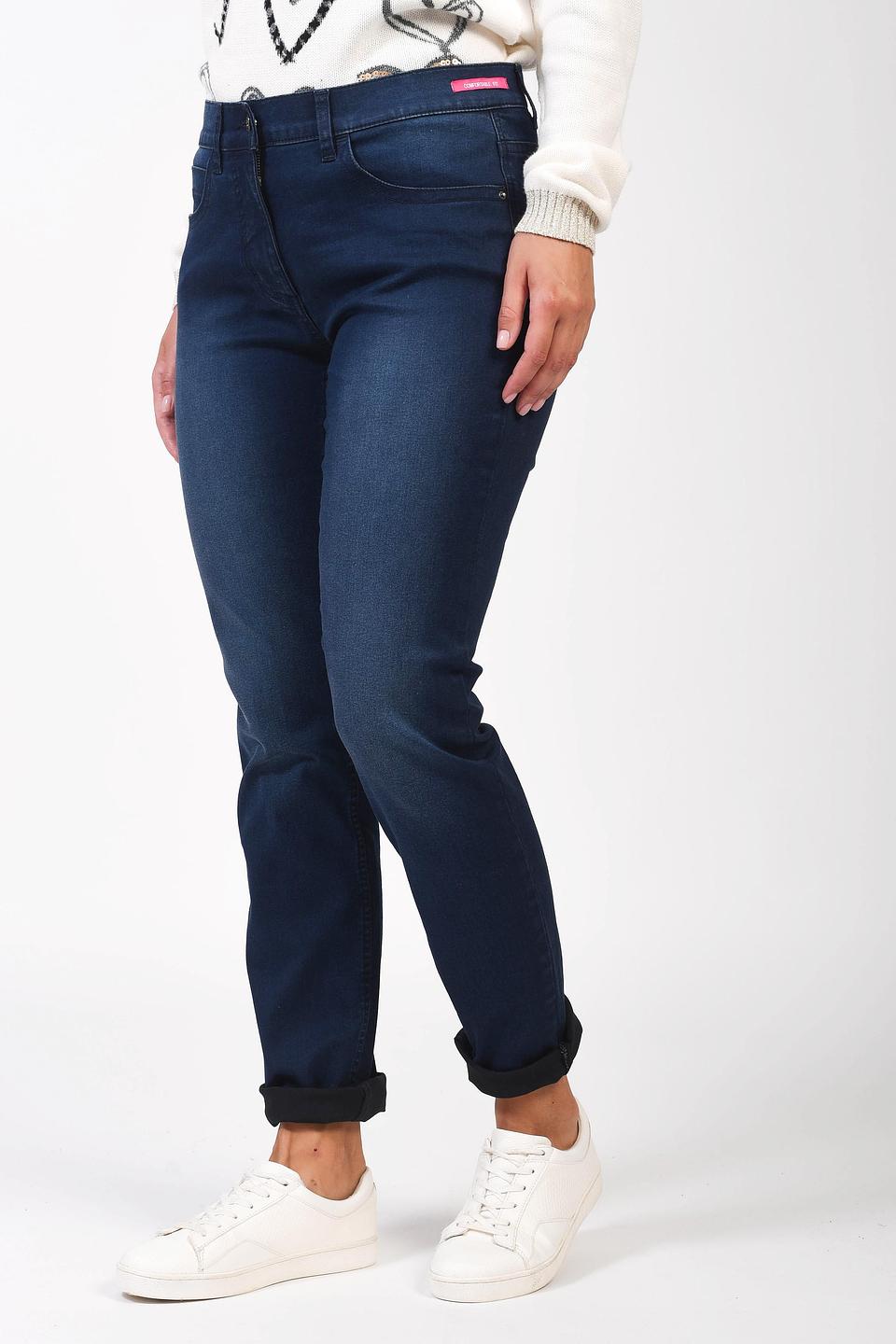 Джинсы Pezzo Slim Fit тёмно-синие