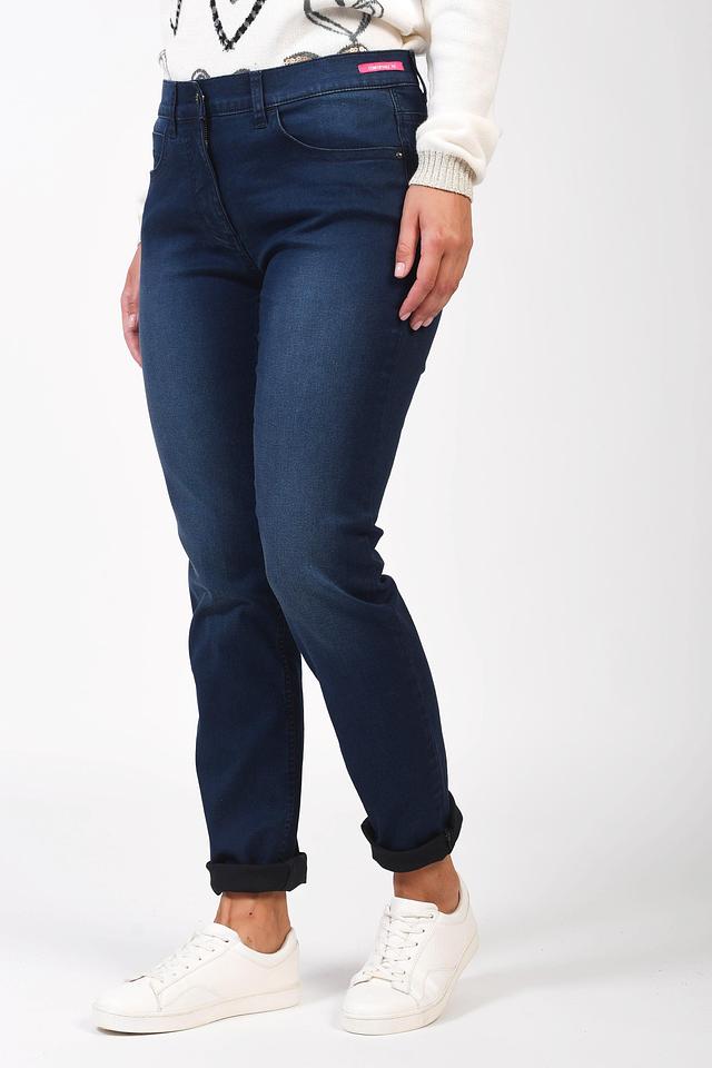 Джинсы Pezzo Slim Fit тёмно-синие