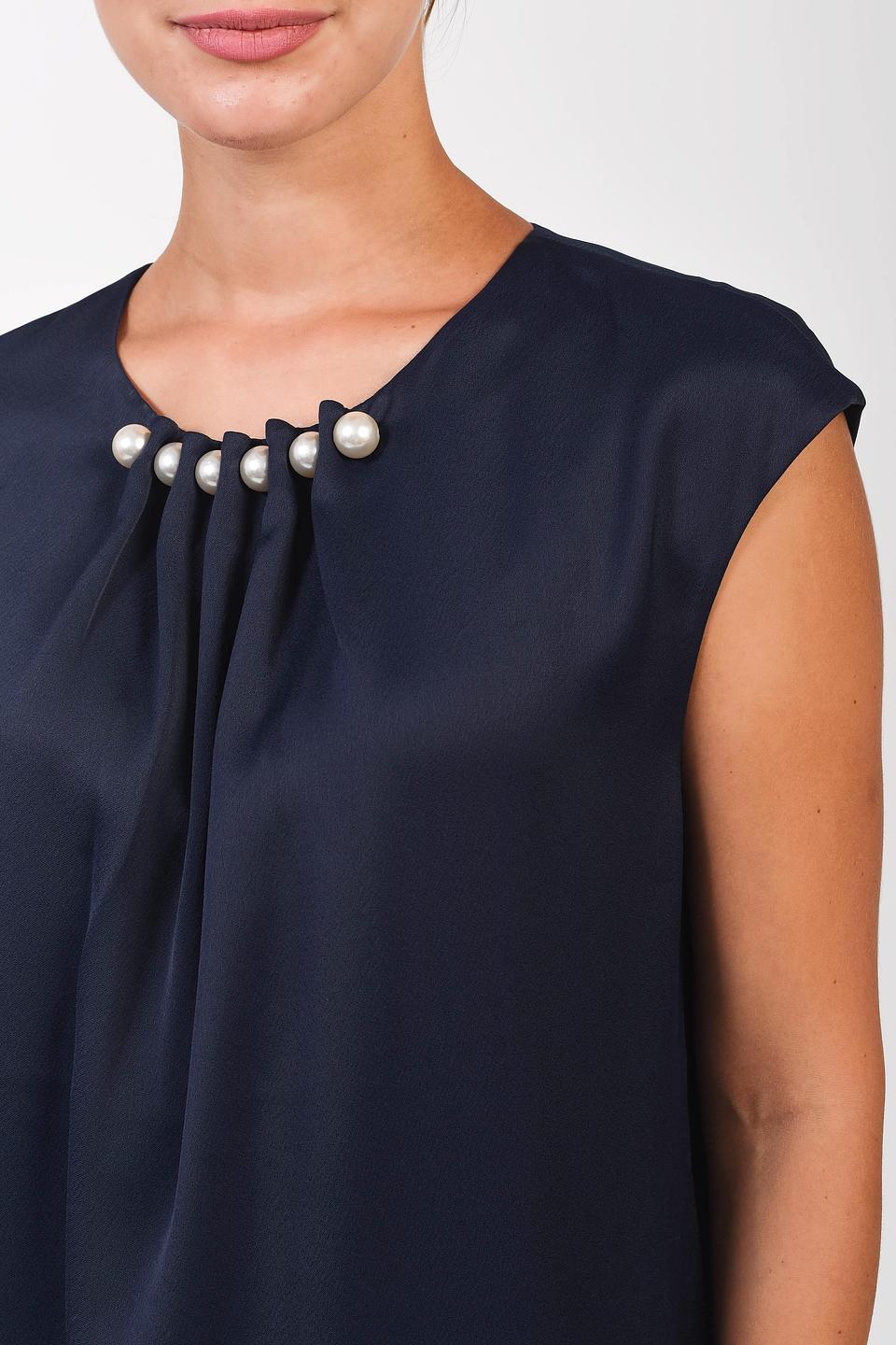 Блуза Just Valeri с жемчугом