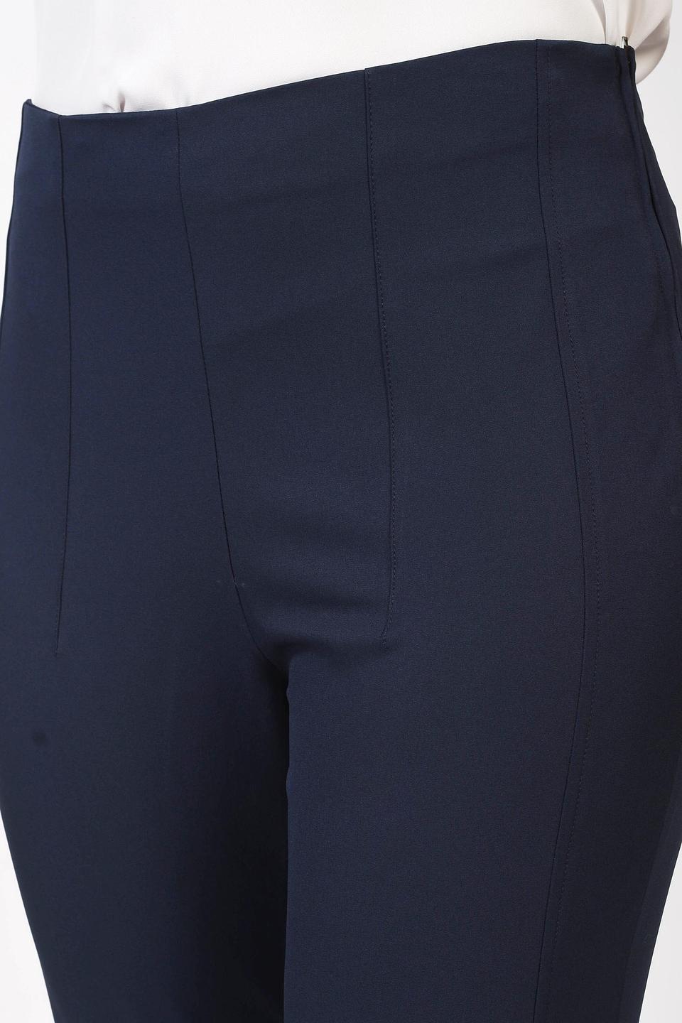 Брюки Just Valeri классические темно-синие