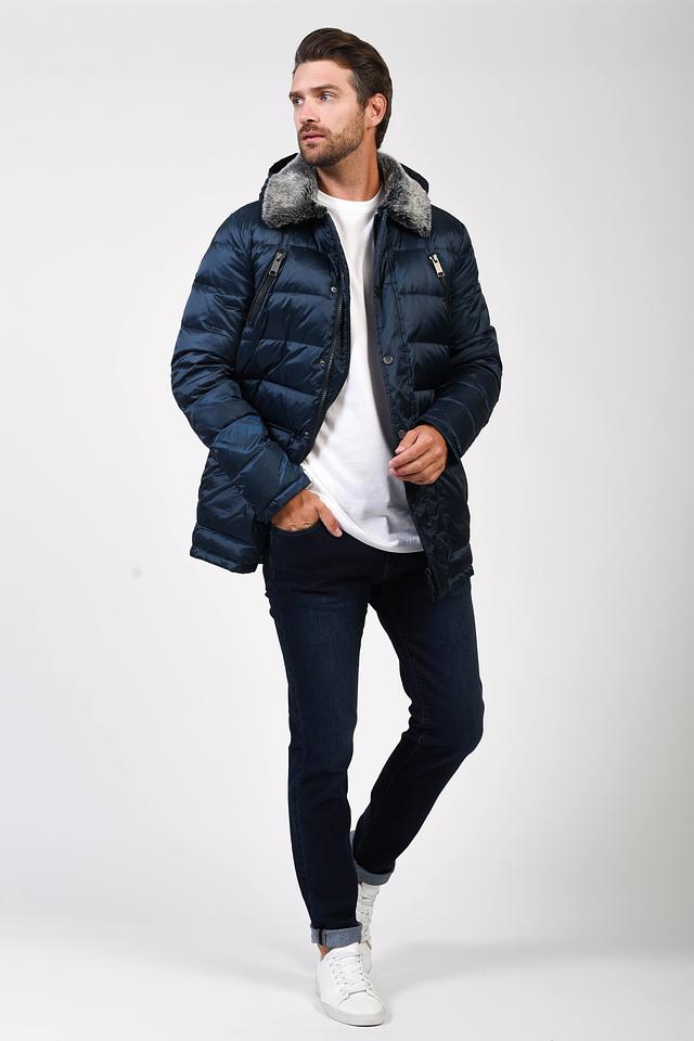 Куртка Pezzo пуховик синий