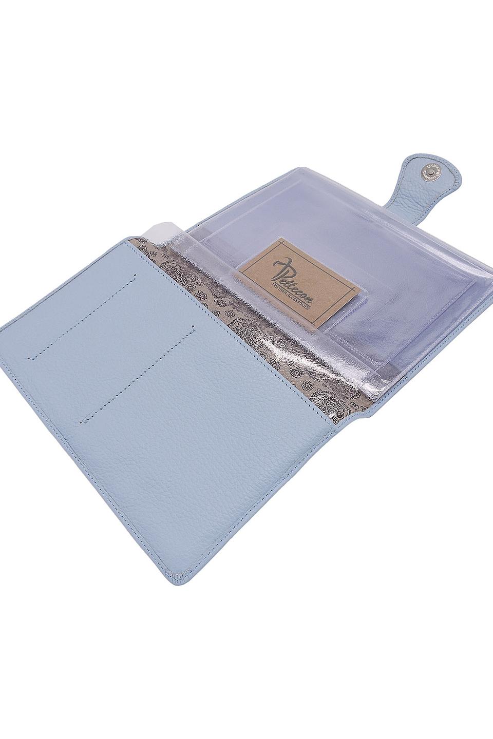 Кошелек Pellecon светло-голубой